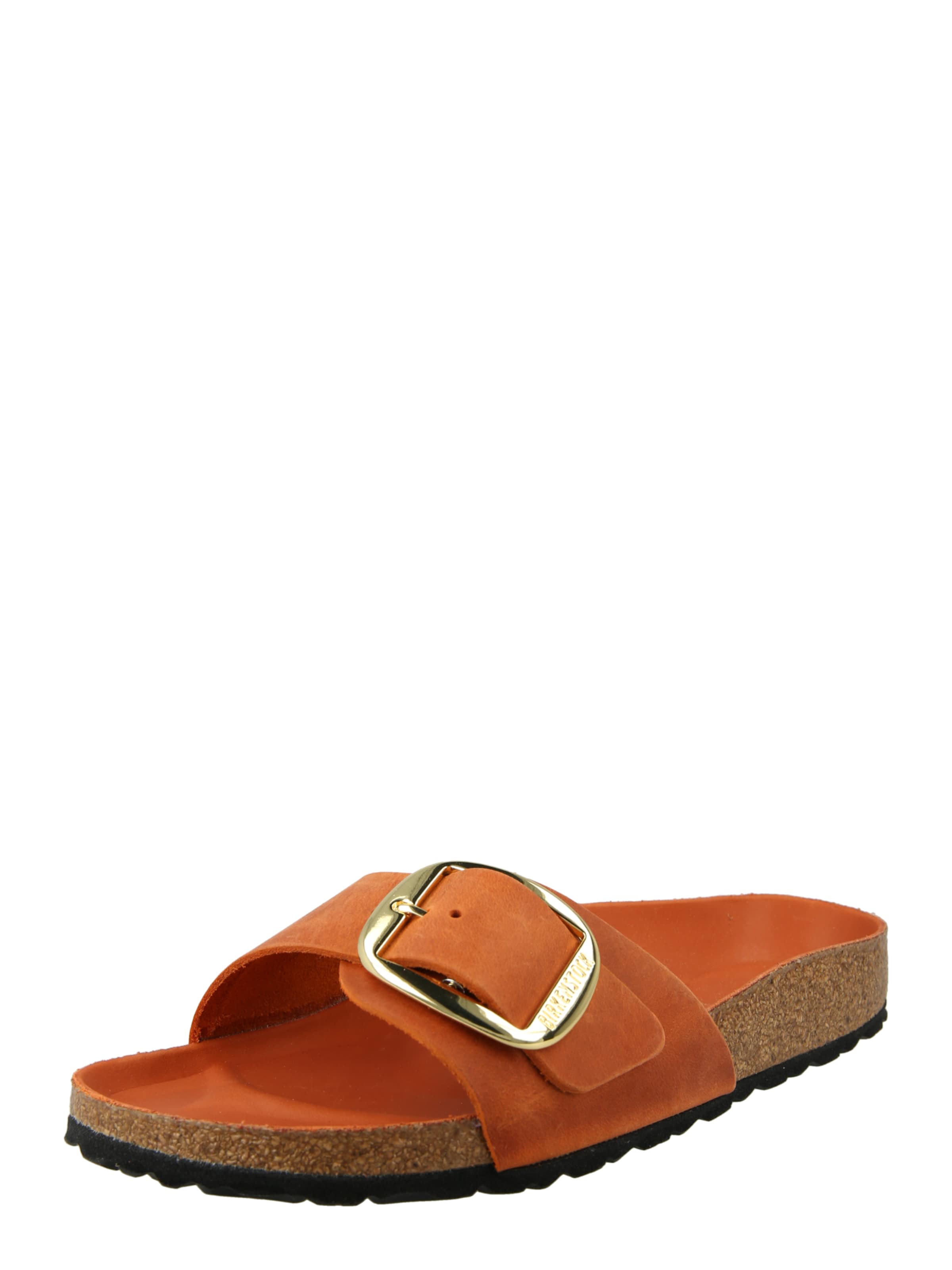 BIRKENSTOCK Pistokkaat 'Madrid' värissä oranssi: etupuoli