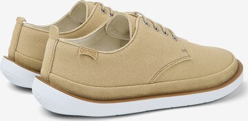 CAMPER Lace-Up Shoes 'Wagon' in Beige