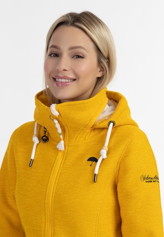 Schmuddelwedda Fleece jacket in Yellow