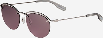 McQ Alexander McQueen Слънчеви очила в лилав: отпред