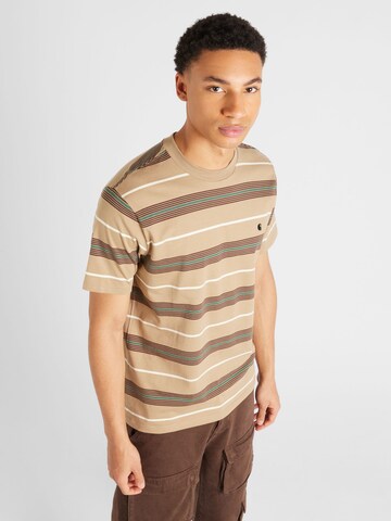 Carhartt WIP Koszulka 'Haynes' w kolorze brązowy: przód