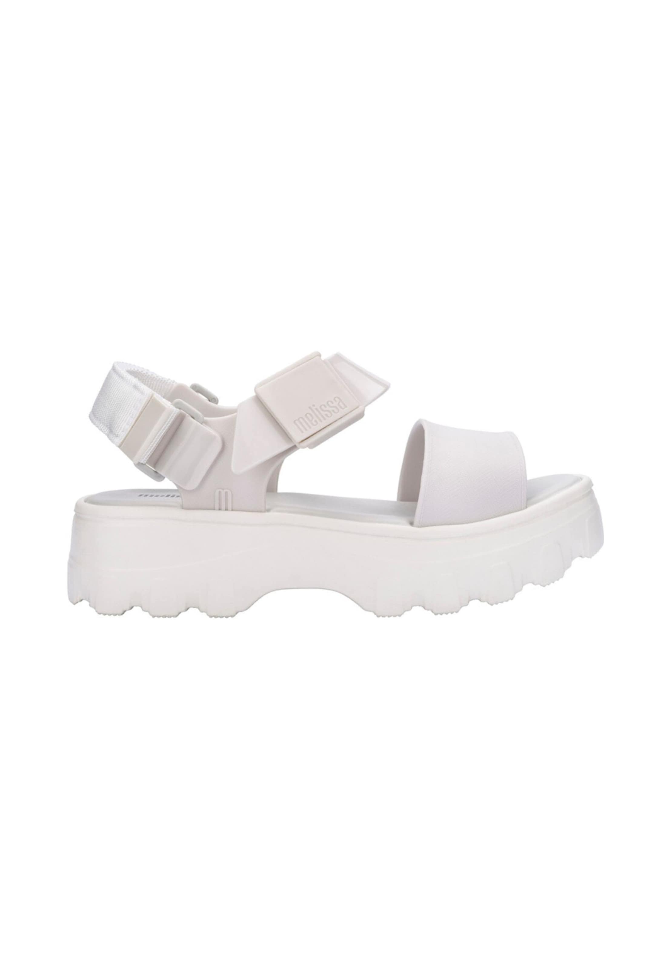 MELISSA Sandale 'Kick off' in Weiß: Vorderseite