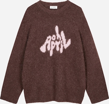 Pull-over 'Moani' OH APRIL en marron : devant