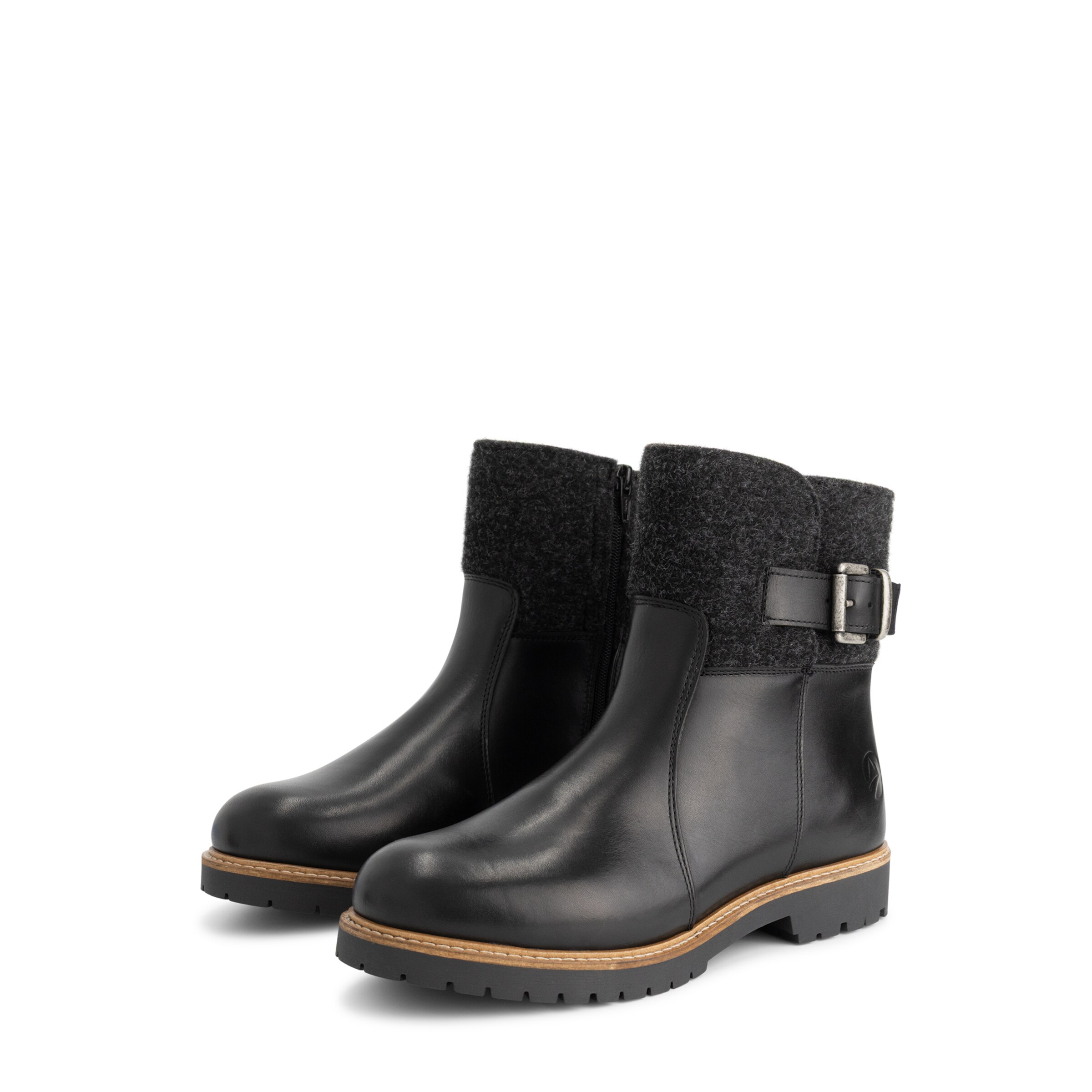 Travelin Stiefelette 'Orkla' in Schwarz