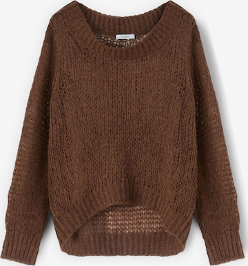 Pull-over MOTIVI en marron : devant
