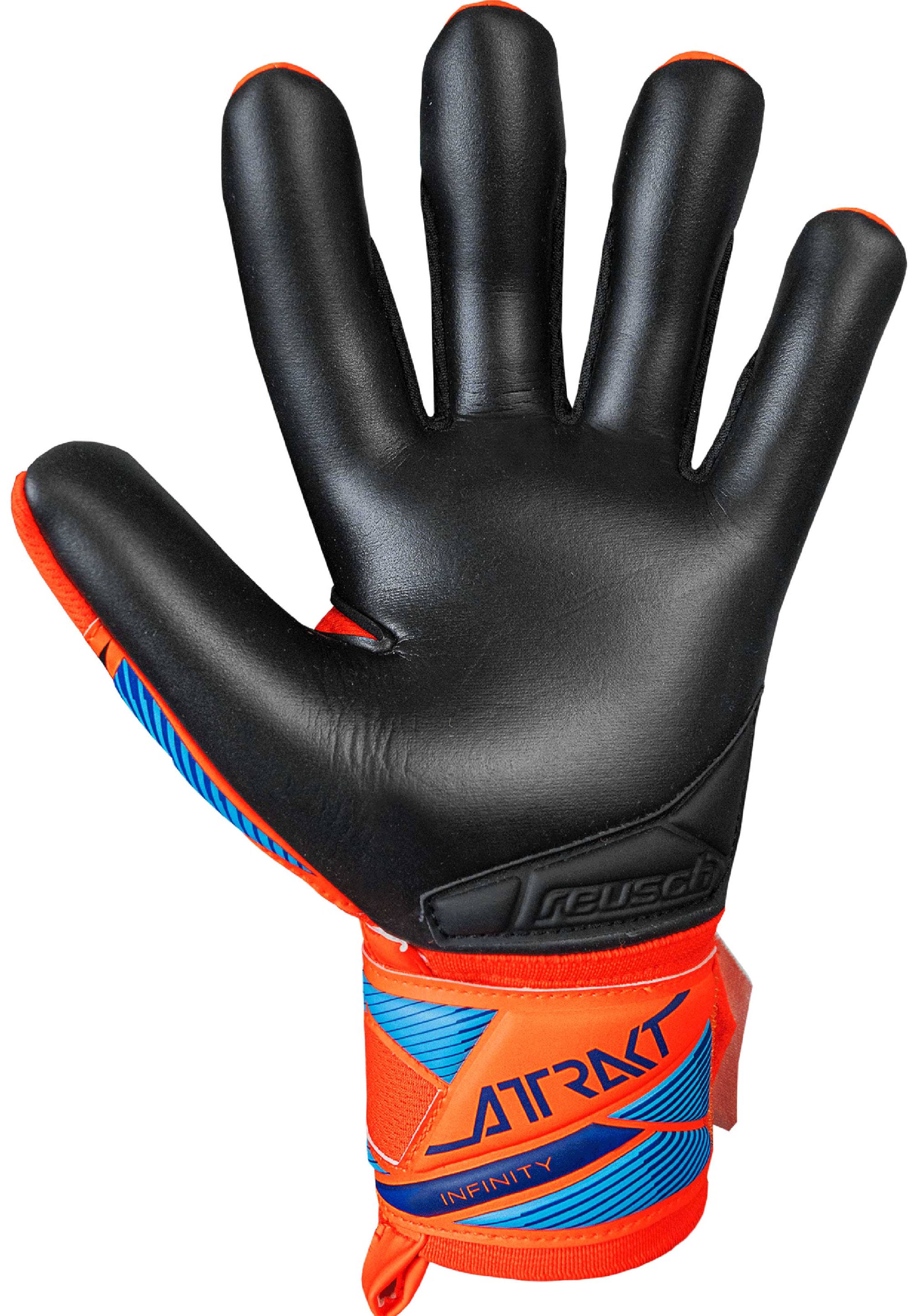 REUSCH Sporthandschoenen 'Attrakt Infinity Evolution NC' in Blauw