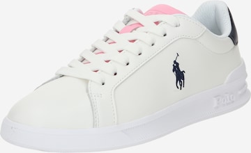 Polo Ralph Lauren Sneakers laag 'HRT CRT II' in Wit: voorkant
