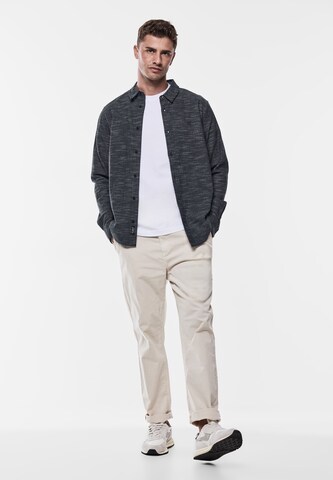 Street One MEN Regular Fit Hemd in Grau