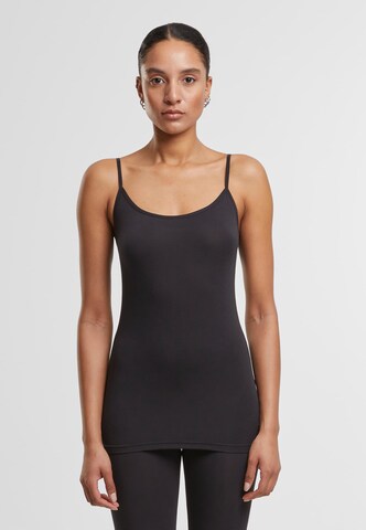 Urban Classics Top in Schwarz: Vorderseite