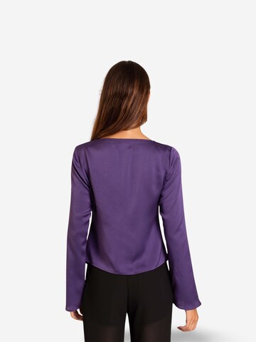 THE-ARE Blouse in Purple