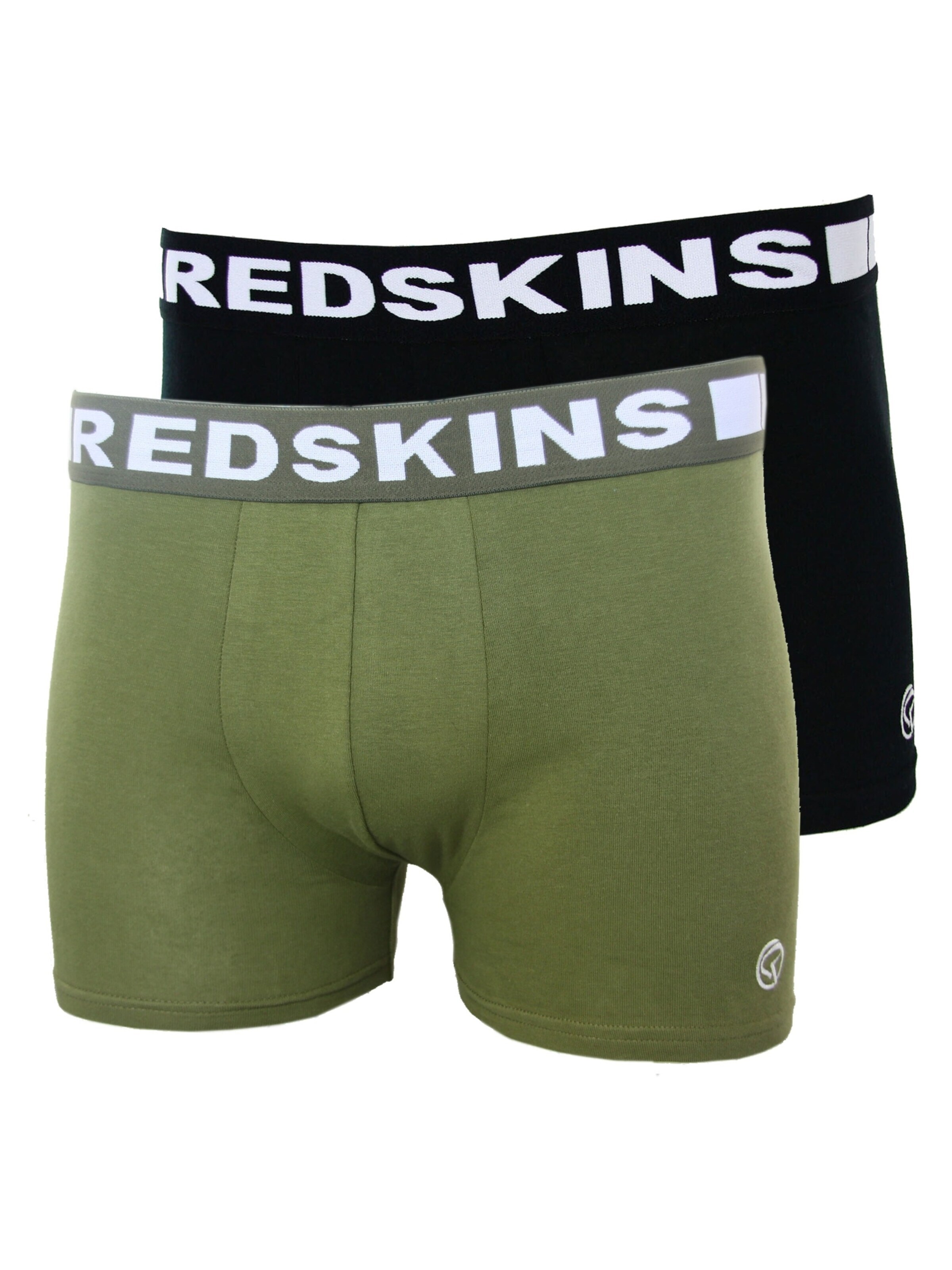 REDSKINS Bokserki w kolorze zielony: przód