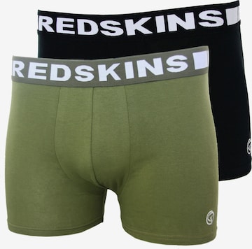 REDSKINS Bokserki w kolorze zielony: przód