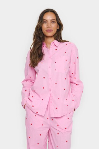 SAINT TROPEZ Bluse 'JalineSZ' i pink