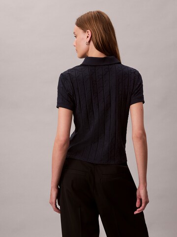 Chemisier Calvin Klein Jeans en bleu