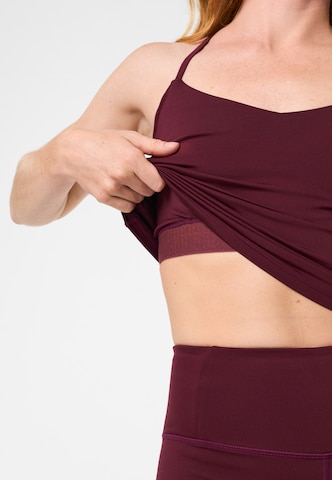 Girlfriend Collective Sports top 'Float' in Purple