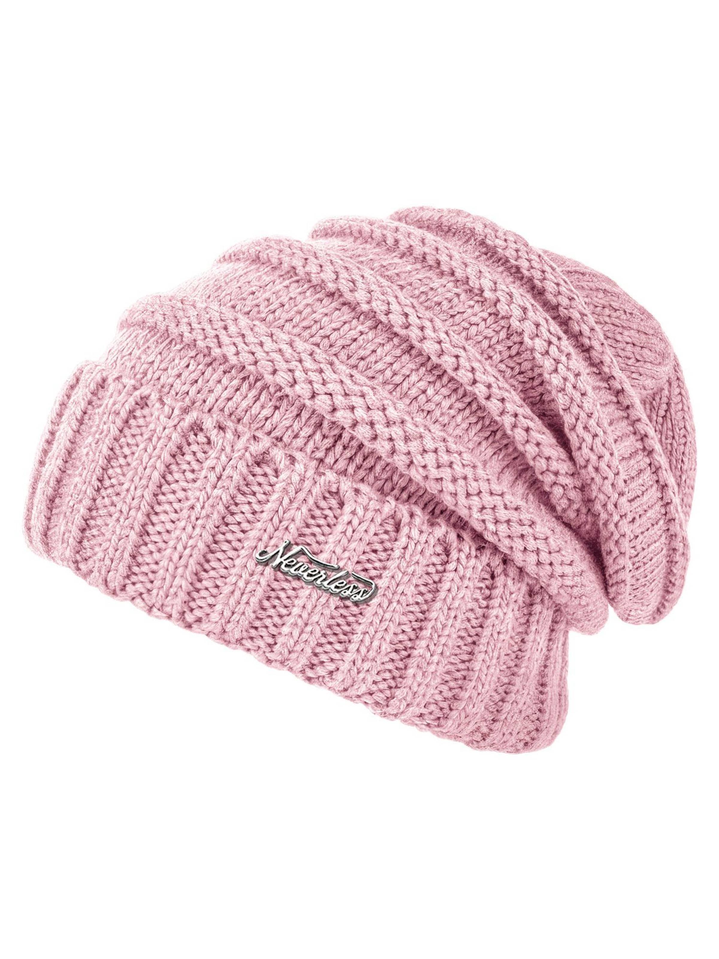 Neverless Beanie 'Model 36931' in Pink: front