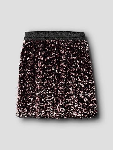 NAME IT - Falda 'NKFRunica' en marrón