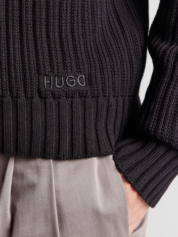 HUGO - Cárdigan 'Sriton' en negro