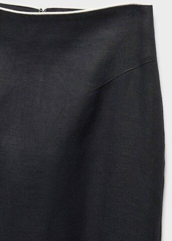 MANGO Skirt 'Ordago-a' in Black
