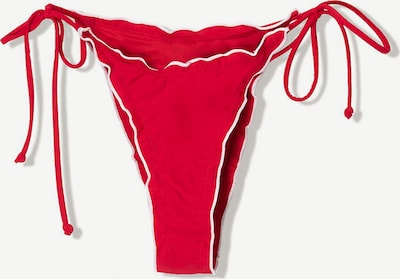 Bershka Bikinihousut värissä punainen / valkoinen, Tuotenäkymä