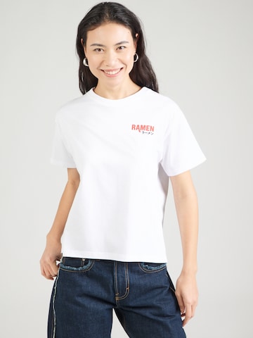 Kaotiko Koszulka 'RAMEN OSAKA' w kolorze biały
