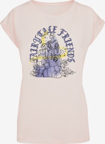ABSOLUTE CULT Shirt 'Wish - Fairytale Friends' in Pink: front