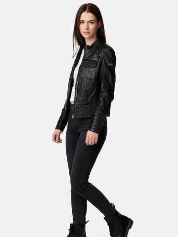 Tazzio Between-Season Jacket 'F524' in Black