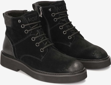 Kazar Lace-Up Boots in Black