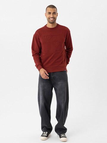 Williot Sweatshirt 'ITHAN' i röd