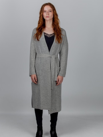 Harmount Knit cardigan 'Robe' in Grey: front