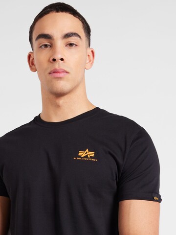 ALPHA INDUSTRIES T-Shirt in Schwarz