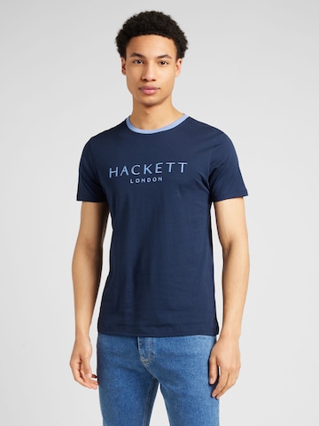 mėlyna Hackett London Marškinėliai 'HERITAGE CLASSIC': priekis