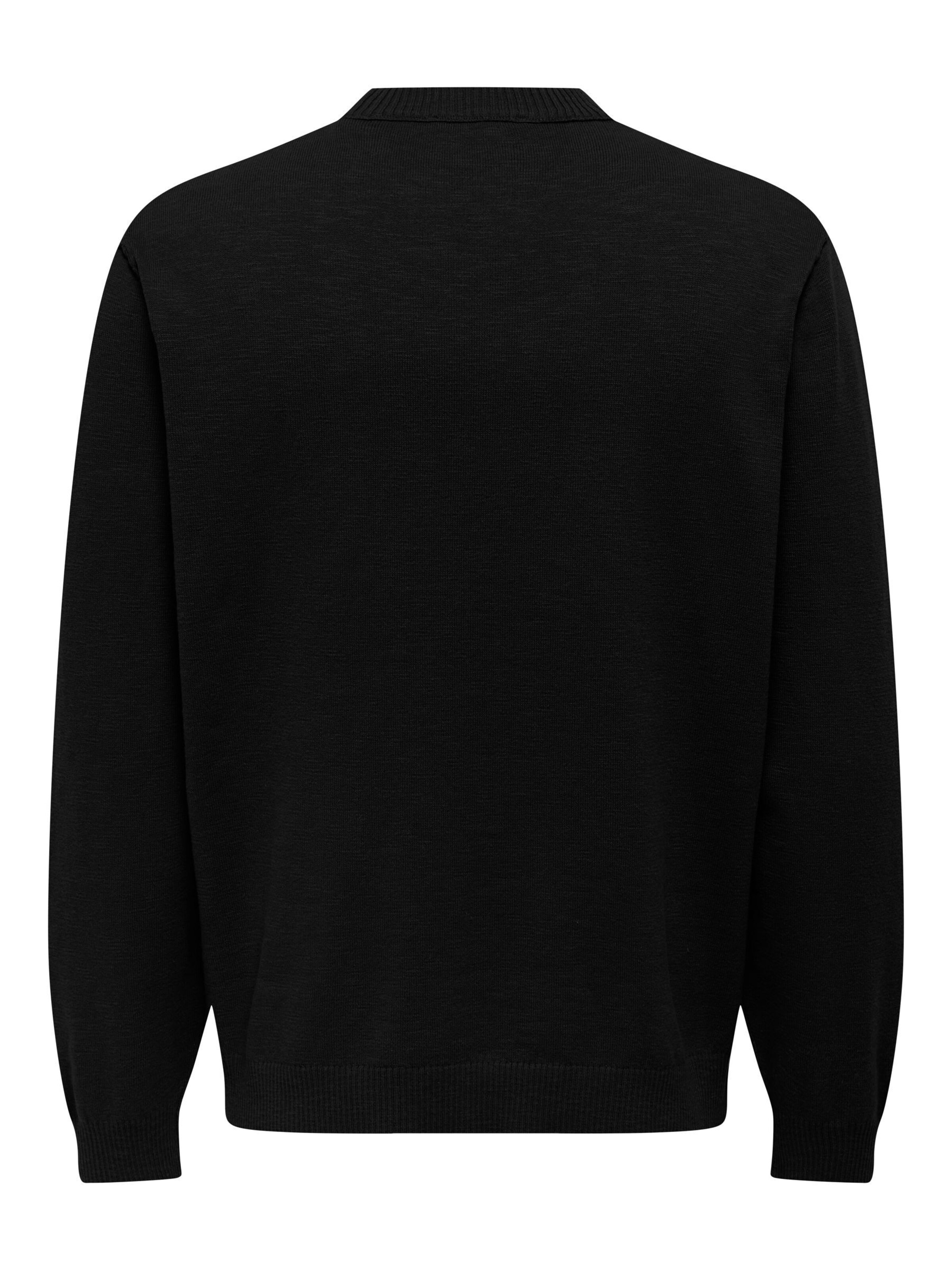 Only & Sons Sweater 'ONSGame' in Black