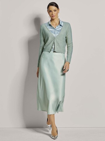 MADELEINE Gebreid vest in Groen