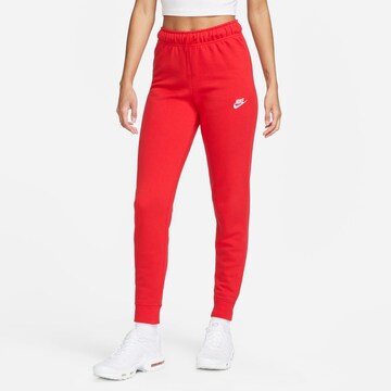 Nike Sportswear Pants in Red: front