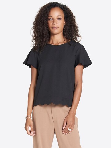 Camicia da donna 'Roche' di Jascha Stockholm in nero: frontale