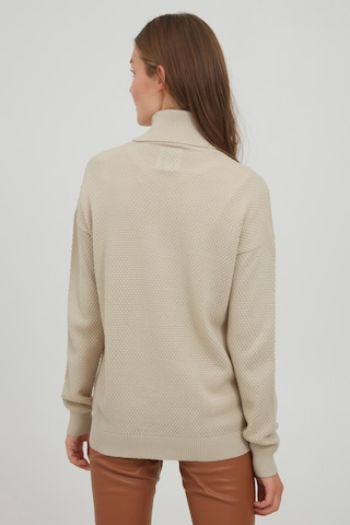 Oxmo Rollkragenpullover 'Sina' in Beige