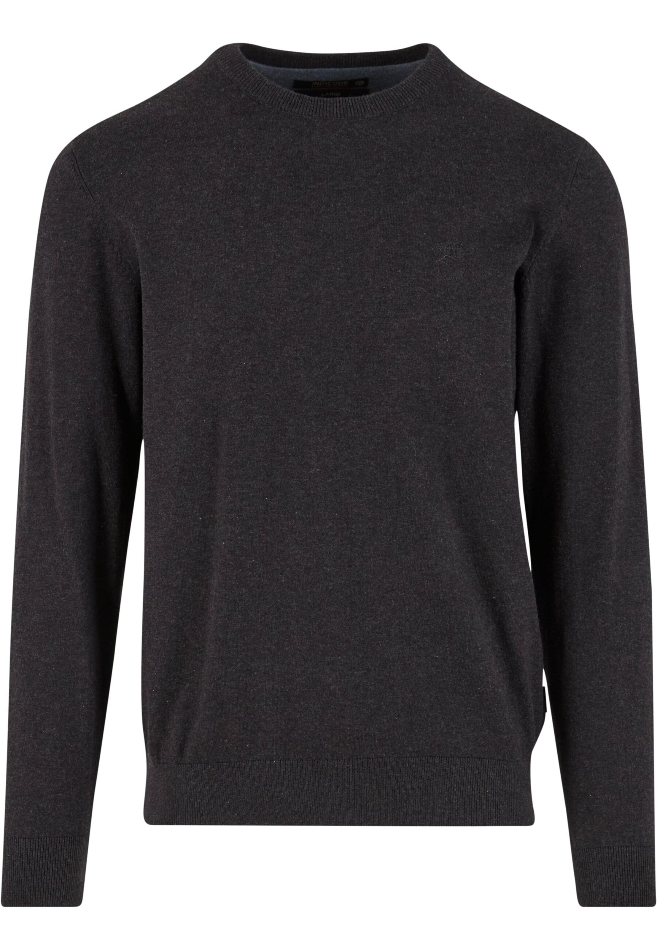 INDICODE JEANS Svetr 'Wildman' – šedá: přední strana