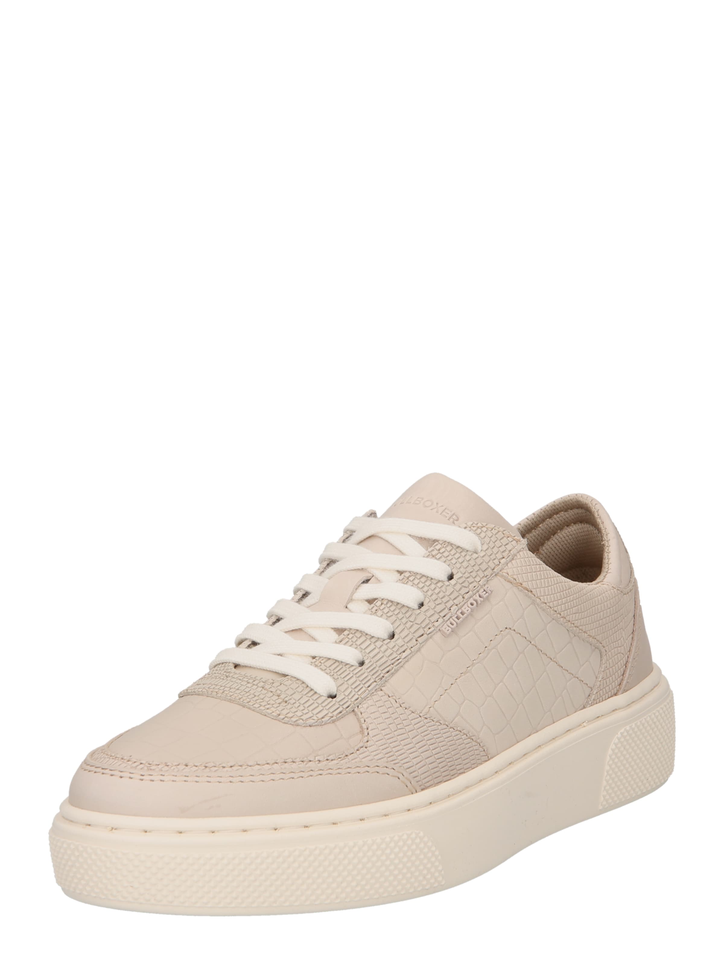 Sneaker bassa di BULLBOXER in beige: frontale