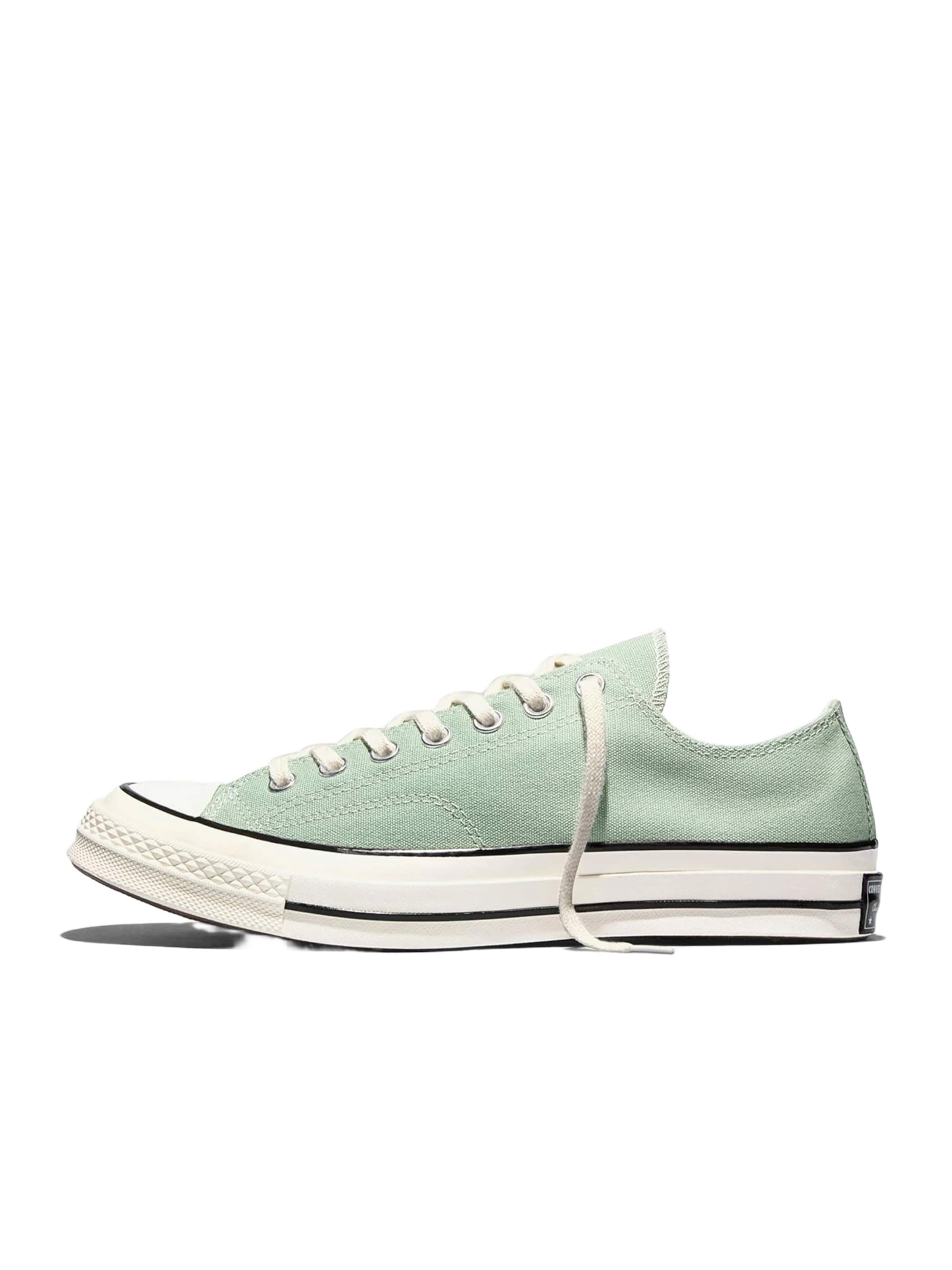 Sneaker bassa di CONVERSE in verde: frontale