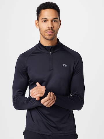 Newline Performance shirt in Black: front