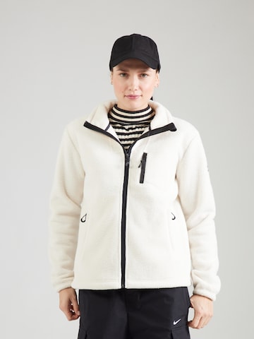 ROXY - Chaqueta polar funcional 'ALABAMA' en blanco: frente