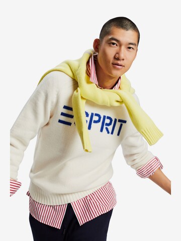 ESPRIT Pullover in Weiß