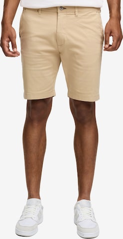 INDICODE Regular Pants 'Indicode Laulax' in Beige: front
