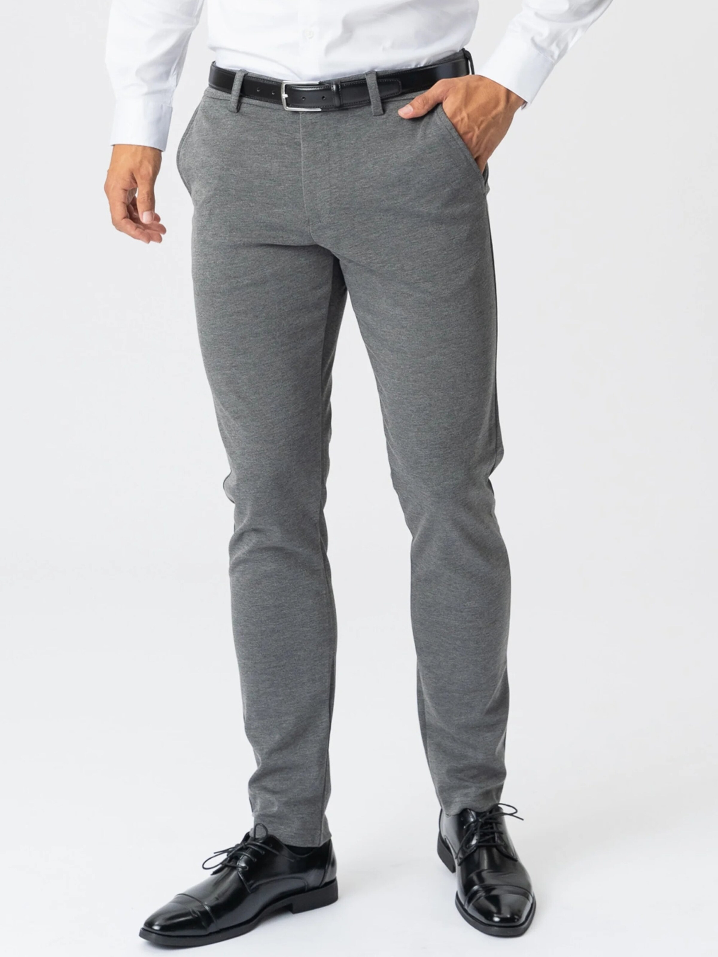 TEESHOPPEN Trousers ' The Original ' in Grey: front