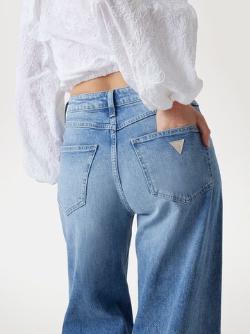 GUESS Wide leg Jeans 'Bellagio' in Blue