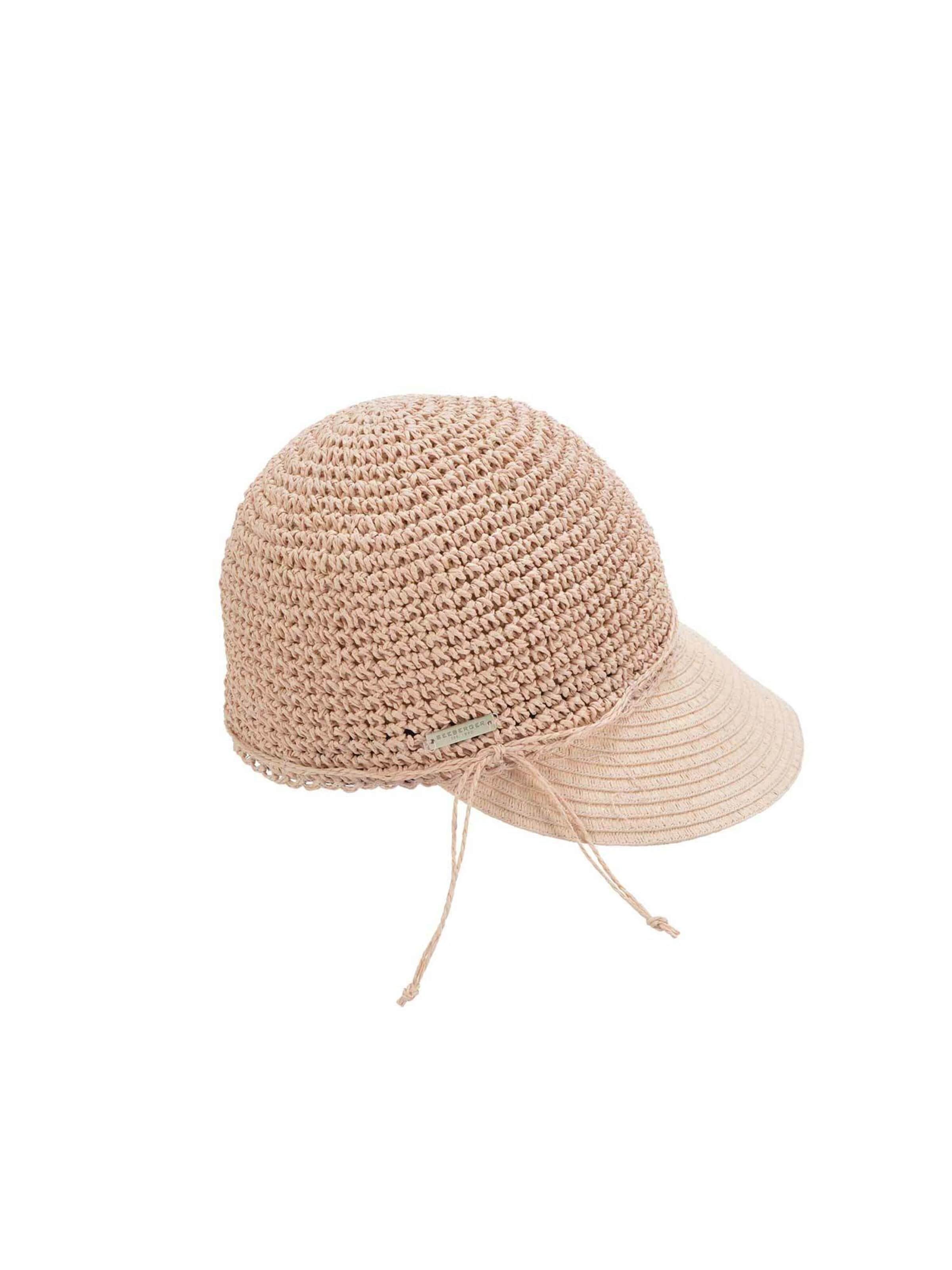 Seeberger Cap 'Cap' in Pink: front