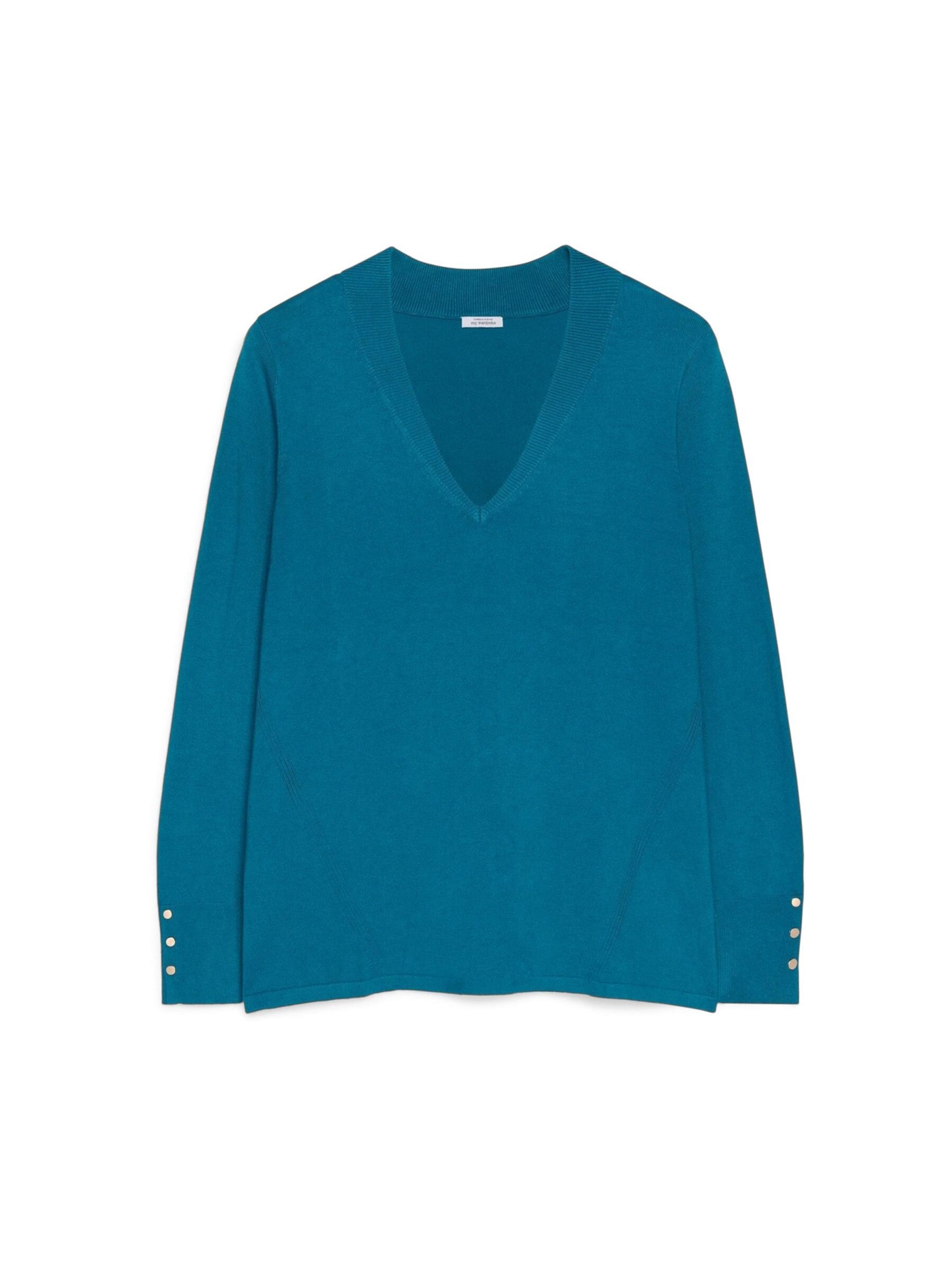 Pullover di Fiorella Rubino in blu: frontale