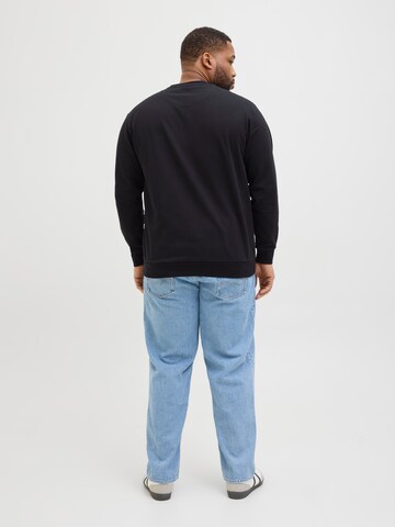 Jack & Jones Plus - Sudadera 'JJBeau' en negro