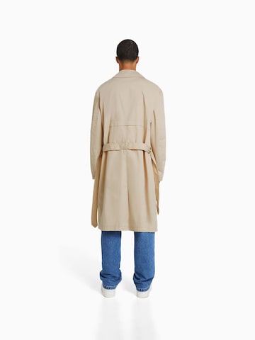 Manteau mi-saison Bershka en beige